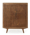 Mobile da bar Sherman da 2 ante in legno di mango con mensole, da 90 x 40 x 108 cm
