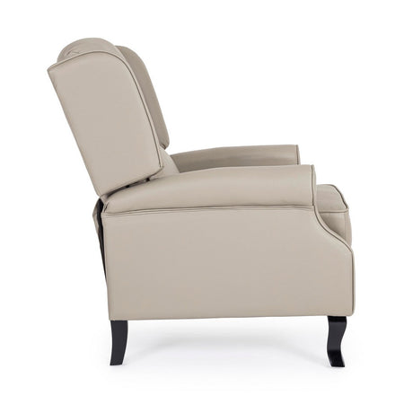 Poltrona "Maila" per interno, Struttura In Compensato 79 x 82/140 x 103,5h cm