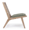 Poltrona Cortilia per interno, Struttura In Legno Di Frassino Con Finitura A Base Di Nitrocellulosa, 56 x 76 x 76.5h cm