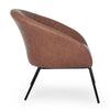 Poltrona Aiko per interno, Gambe In Acciaio Verniciato A Polvere 80 x 76 x 75h cm