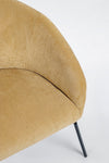 Poltrona Aiko per interno, Gambe In Acciaio Verniciato A Polvere 80 x 76 x 75h cm