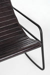 Poltrona Karisma per interno, Struttura In Acciaio 59 x 77 x 77h cm