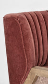 Poltrona Virna per interno, Struttura In Legno Di Pino E Compensato 64 x 71 x 79h cm