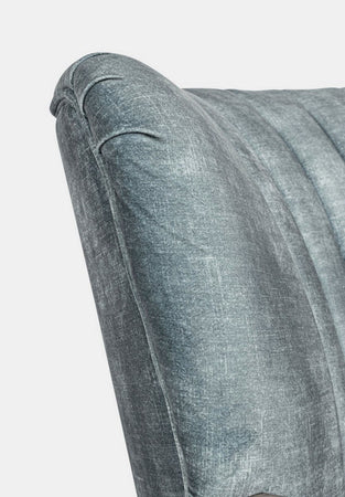 Poltrona "Virna" per interno, Struttura In Legno Di Pino E Compensato 64 x 71 x 79h cm