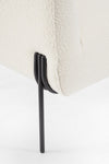 Poltrona Claudine per interno, Struttura In Legno Compensato, Gambe In Acciaio Verniciato A Polvere Epossidica 78 x 74 x 73h cm