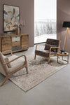 Poltrona Ancilla per interno, Struttura In Rubber Wood 66 x 85 x 74h cm