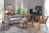 Poltrona Esteban per interno, Seduta In Rattan Ed Intreccio In Kubu 83 x 64 x 89h cm