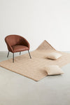 Poltrona Aiko per interno, Gambe In Acciaio Verniciato A Polvere 80 x 76 x 75h cm