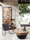 Poltrona Karisma per interno, Struttura In Acciaio 59 x 77 x 77h cm