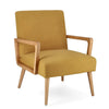 Poltrona Veriana per interno, Struttura In Legno Di Pino E Compensato 64.5 x 72 x 82h cm