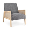 Poltrona Deanna per interno, Struttura In Legno Di Pino E Compensato 67.5 x 82 x 83h cm