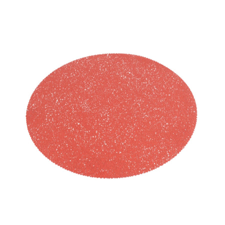 Sottopiatto natalizio rosso per tavola di Natale e festività da Ø 38 cm