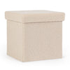 Poltrona Pouf Joris per interno, con struttura in mdf