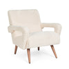 Poltrona Berna per interno, Struttura In Legno Di Pino E Compensato 65 x 79 x 74h cm