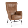 Poltrona Nasira per interno, Struttura In Acciaio, Gambe In Acciaio Verniciato A Polvere 70 x 84 x 109h cm