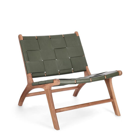Poltrona "Joanna" per interno, Legno Teak, Finitura Con Vernice A Base D'Acqua 65 x 79 x 69h cm