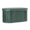 Poltrona Pouf Jocelyn per interno, con struttura in mdf