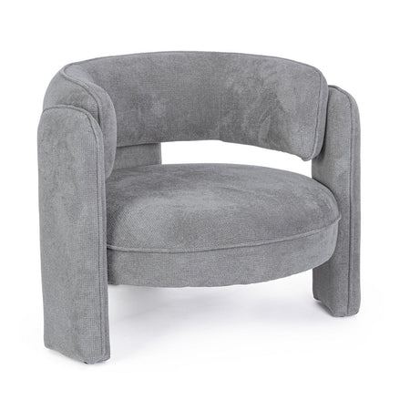 Poltrona "Aisha" per interno, Struttura In Legno 94 x 88 x 73h cm