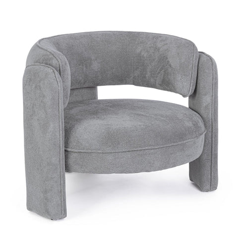 Poltrona Aisha per interno, Struttura In Legno 94 x 88 x 73h cm