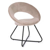 Poltrona Vanity per interno, Struttura Seduta E Schienale In Compensato 58 x 69 x 81h cm