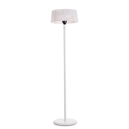 Lampada riscaldante elettrica "Holen", struttura in alluminio e acciaio per esterno, da 205 cm