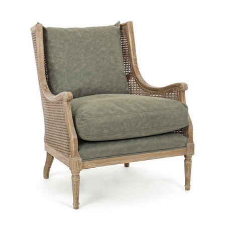 Poltrona "Carolina" per interno, Struttura In Legno Di Frassino Con Intreccio In Paglia Di Vienna 74.5 x 85 x 98h cm