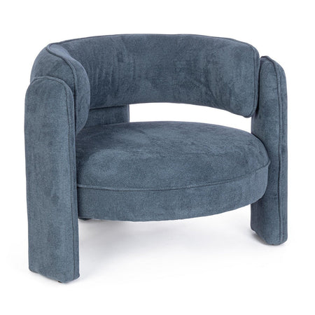Poltrona "Aisha" per interno, Struttura In Legno 94 x 88 x 73h cm