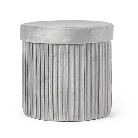Poltrona Pouf "Jocelyn" per interno, con struttura in mdf