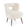 Poltrona Cortina per interno, Struttura In Legno Di Pino 65 x 68 x 77h cm