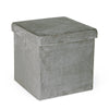 Poltrona Pouf Camdem per interno, con struttura in mdf da 38x38x38cm