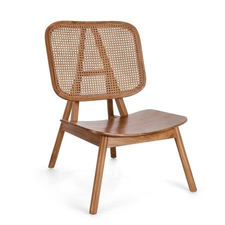 Poltrona "Yves" per interno, Legno Teak, Finitura Naturale Con Vernice A Base Di Nitrocellulosa 67 x 80 x 91.5h cm