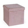 Poltrona Pouf Camdem per interno, con struttura in mdf da 38x38x38cm