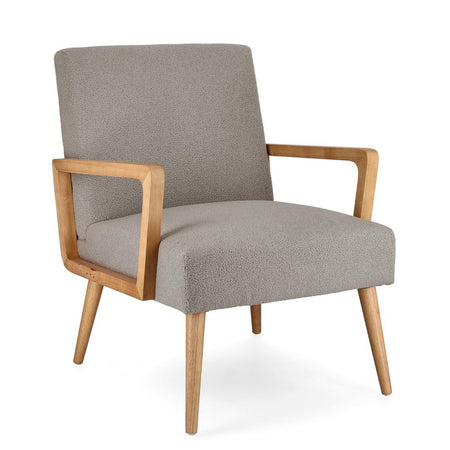 Poltrona "Veriana" per interno, Struttura In Legno Di Pino E Compensato 64.5 x 72 x 82h cm