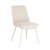 Sedia Cora con struttura in acciaio, per arredo interno 48 x 62 x h 84 cm