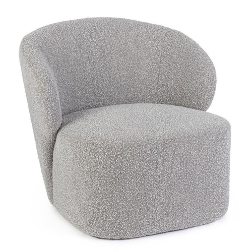 Poltrona Babila per interno, Struttura In Legno Di Pino E Compensato 79.5 x 75.5 x 72h cm