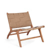 Poltrona Joanna per interno, Legno Teak, Finitura Con Vernice A Base D'Acqua 65 x 79 x 69h cm