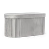 Poltrona Pouf Jocelyn per interno, con struttura in mdf