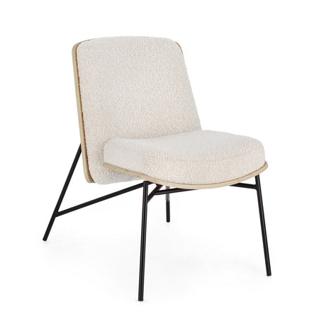 Poltrona "Emerson" per interno, Struttura In Compensato 59 x 71 x 80h cm