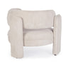 Poltrona Aisha per interno, Struttura In Legno 94 x 88 x 73h cm