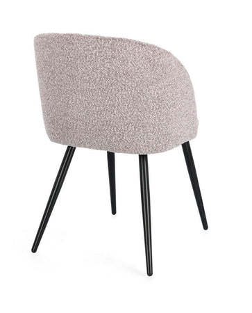 Sedia "Queen" con struttura in compensato, per arredo interno 53 x 57 x h 81,5 cm