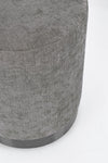 Poltrona Pouf Ernestine per interno, con struttura in legno di pino e mdf da Ø35 x 42h cm