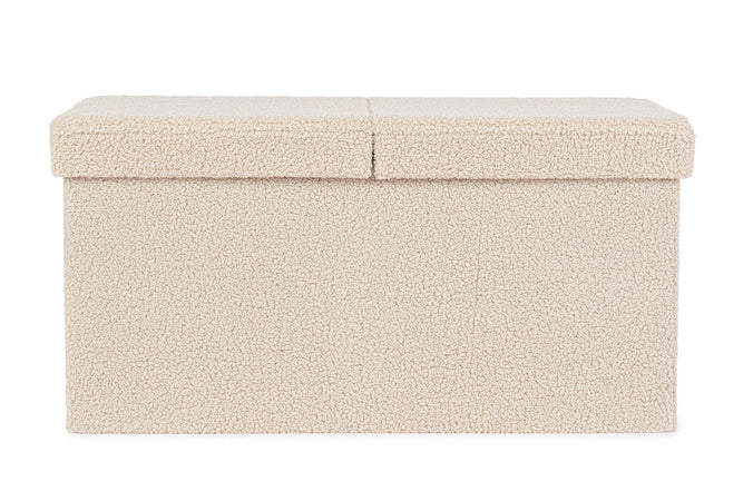 Poltrona Pouf "Joris" per interno, con struttura in mdf