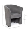 Poltrona Belize per interno, Struttura In Legno Di Pino E Compensato 64,5 x 63 x 76h cm