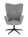 Poltrona Inas per interno, Struttura In Acciaio, Gambe In Acciaio Verniciato A Polvere 69 x 72 x 106h cm