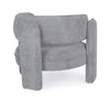 Poltrona Aisha per interno, Struttura In Legno 94 x 88 x 73h cm