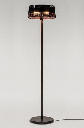 Lampada riscaldante elettrica "Holen", struttura in alluminio e acciaio per esterno, da 205 cm