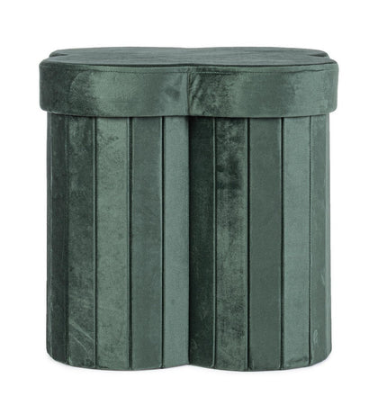 Poltrona Pouf "Jocelyn" per interno, con struttura in mdf