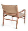 Poltrona Caroline per interno, Legno Teak, Finitura Con Vernice A Base D'Acqua 70 x 72 x 79h cm