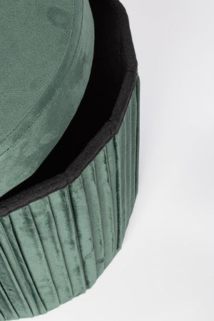 Poltrona Pouf "Jocelyn" per interno, con struttura in mdf