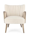 Poltrona Virna per interno, Struttura In Legno Di Pino E Compensato 64 x 71 x 79h cm